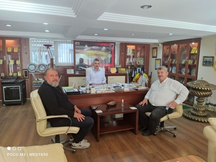 Metin Şeneroğlu’dan Ayhan Bölükbaşı’na ziyaret