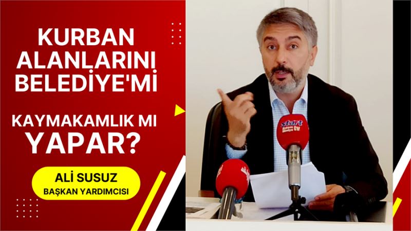 BELEDİYENİN İŞİNİ KAYMAKAMLIK MI YAPAR? 