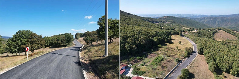 Karamürsel Tahtalı-Kadriye yolu asfaltlandı