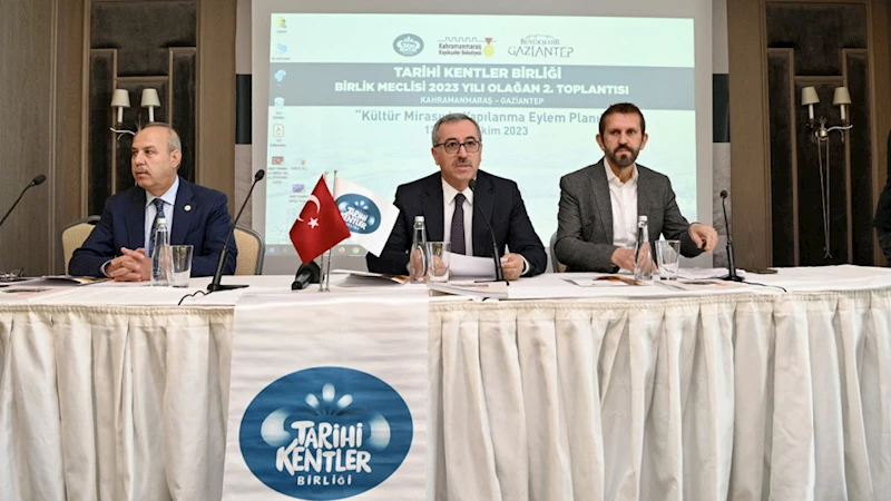 Tarihi Kentler Birliği Meclis Toplantısı Kahramanmaraş’ta Gerçekleştirildi