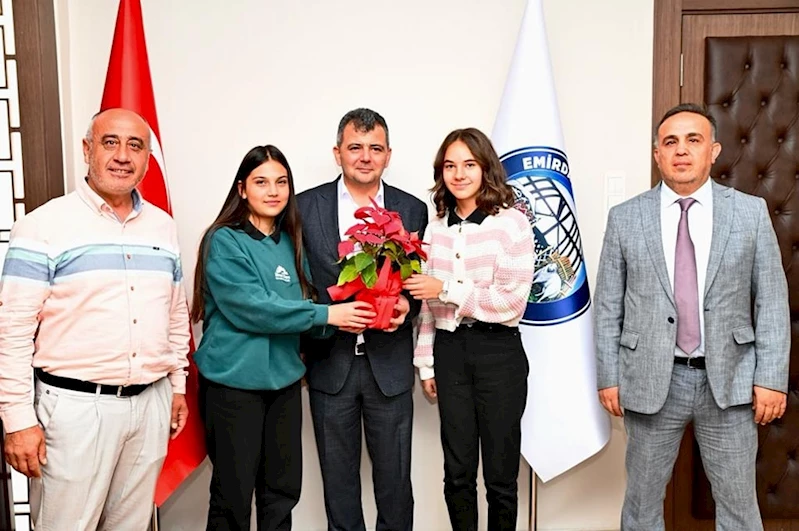 Emirdağ Anadolu Lisesi’nden Belediye Başkanımız Serkan Koyuncu’ya Ziyaret