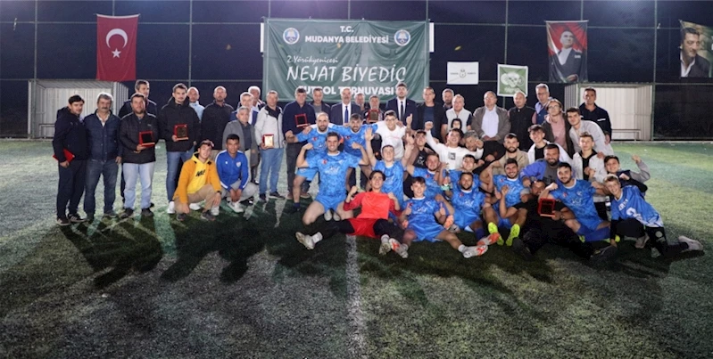 NEJAT BİYEDİÇ FUTBOL TURNUVASI ŞAMPİYONU ORHANİYE MAHALLESİ