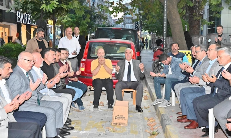 Başkan Ergün’den Arif Alkan’a Taziye Ziyareti