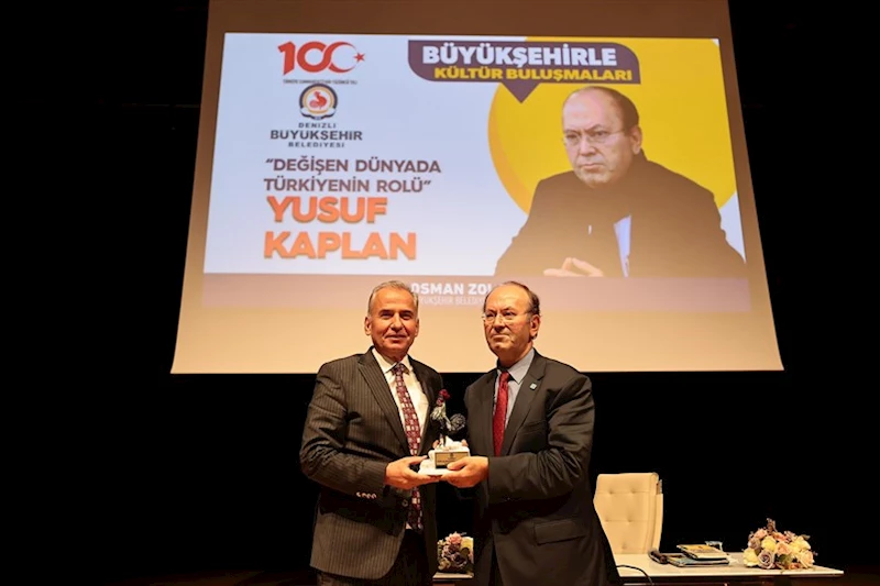 Yusuf Kaplan Denizlililerle buluştu