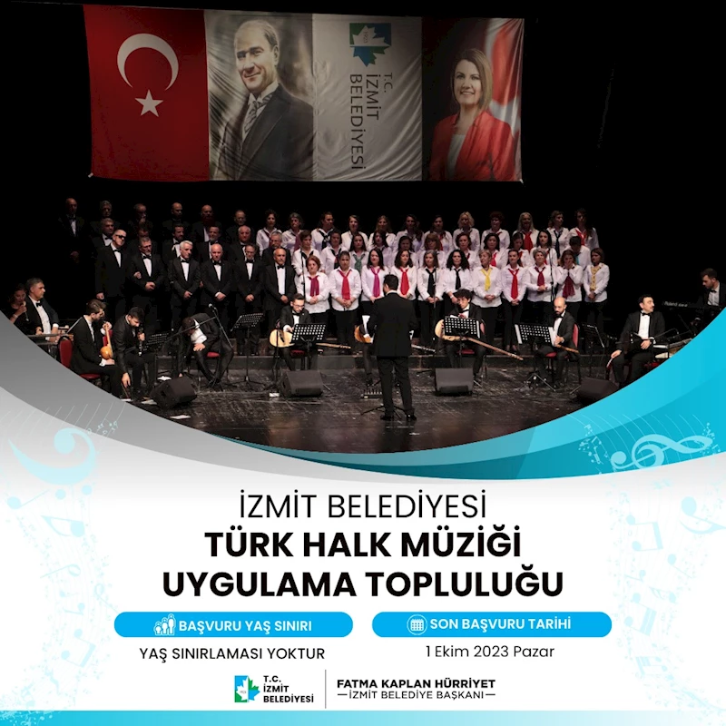 İZMİT BELEDİYESİ KORO BAŞVURULARI UZATILDI