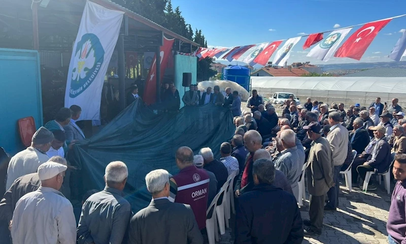 Zeytin Toplama Örtüleri Demircili Üreticilere Dağıtıldı