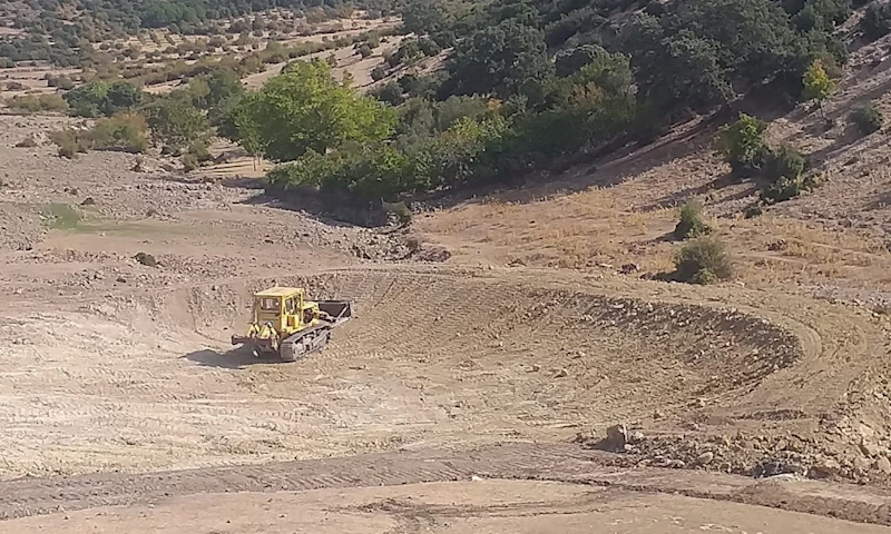 Demirci Köylüce’ye Yeni HİS Göleti Kazandırıldı