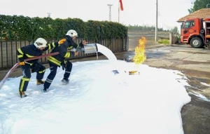 Diyarbakır İtfaiyesi pamuk hasadıyla oluşabilecek yangınlara karşı teyakkuzda