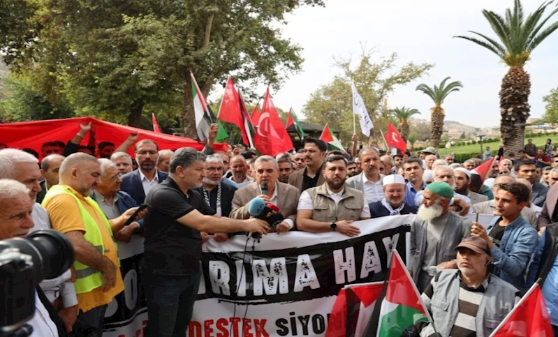 Başkan Beyazgül, “Filistin Ve Gazze’de İnsanlık Ölüyor”