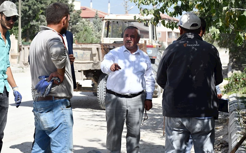 Başkan Şahin, Arazi Çalışmalarını Yerinde İnceledi