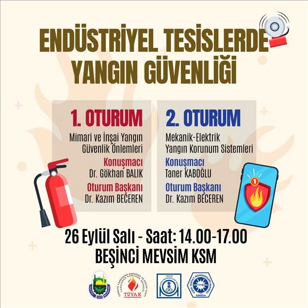 İnegöl Belediyesi Yangın Güvenliği Semineri Düzenliyor