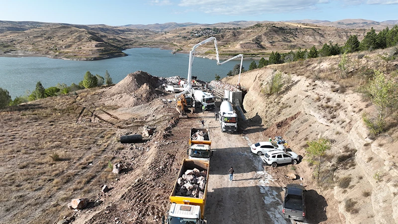 PUSAT’IN SUYU 4 EYLÜL BARAJI’NA ULAŞTI…