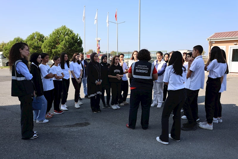 Tesis ziyaretleri ile su ve çevre konusunda bilinçli nesiller yetişmeye devam ediyor