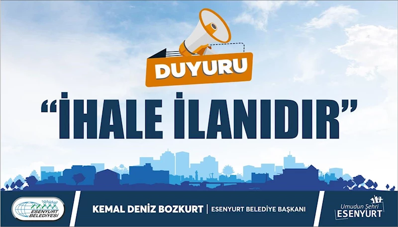 Emlak İstimlak Müdürlüğü İhale İlanı