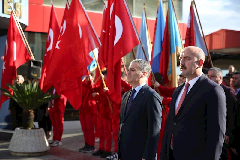 GAZİ MUSTAFA KEMAL ATATÜRK, ÖZLEMLE ANILDI