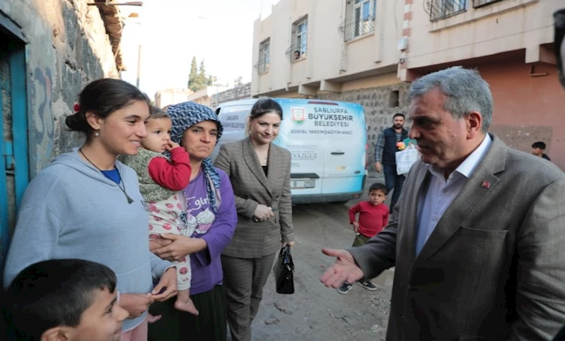 Başkan Beyazgül Ve Başkan Çakmak’tan Ev Ziyaretleri