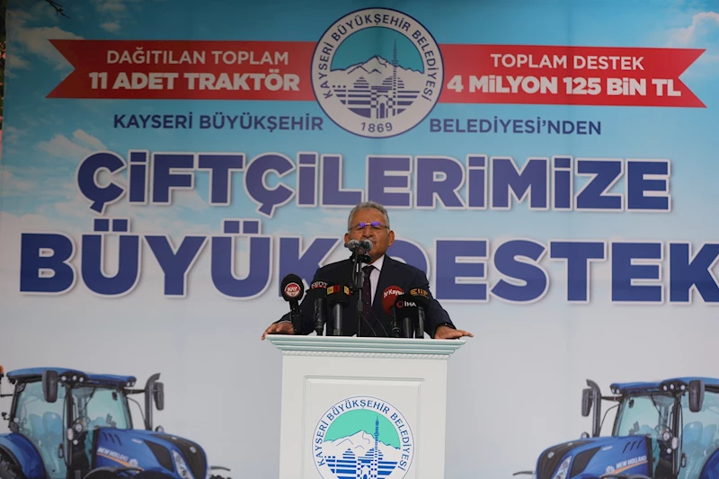 Büyükşehir’den Tarım Ve Hayvancılığa 5 Yılda Yaklaşık 500 Milyon TL’lik Yatırım