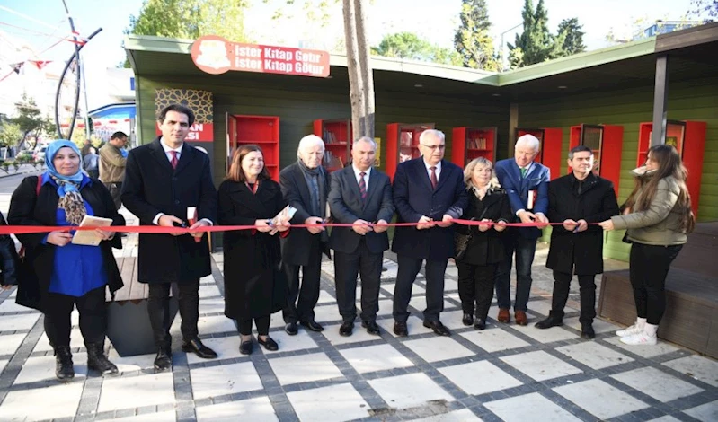 Keşan Lisesi Cadde Kütüphanesi açıldı