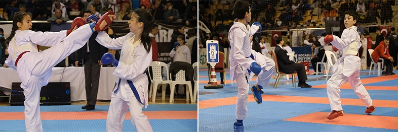 ‘Sporun Başkenti Kocaeli’de karate coşkusu