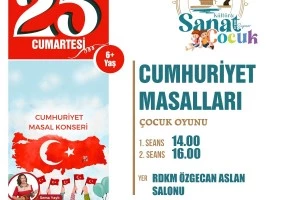 CUMHURİYET MASALLARI RDKM’DE ÇOCUKLARLA