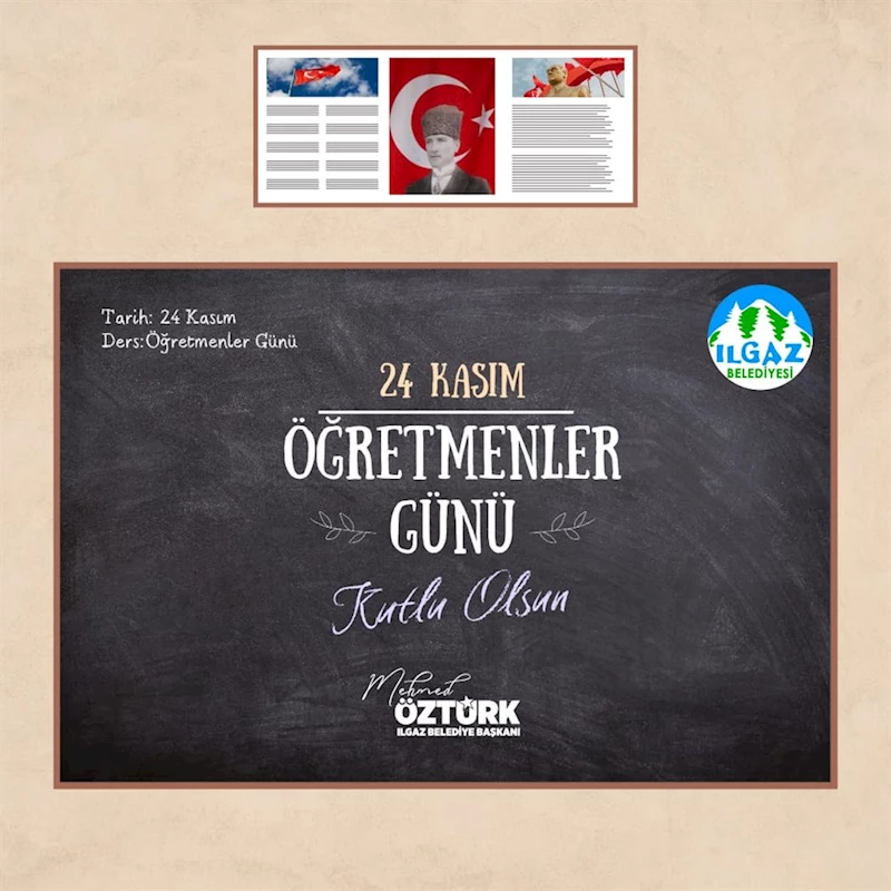 24 Kasım Öğretmenler Günü Kutlu Olsun