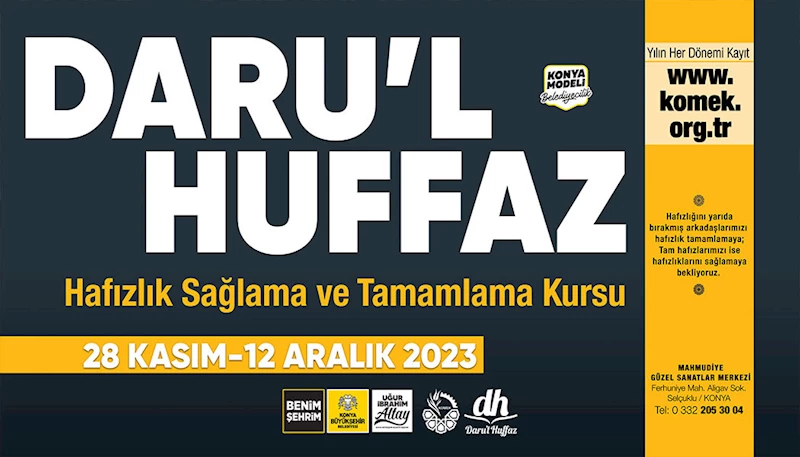 DARU’L HUFFAZ’DA YENİ DÖNEM KAYITLARI BAŞLIYOR