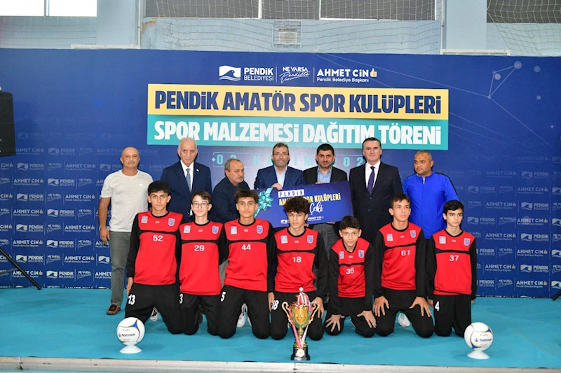 Pendik Belediyesinden Amatör Spor Kulüplerine destek