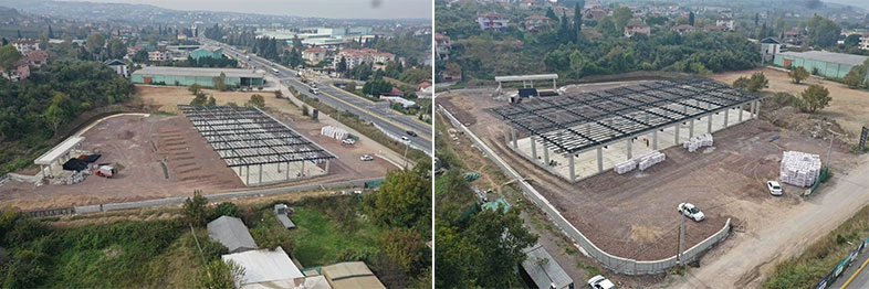 Karamürsel terminal binasında ilerleme %40