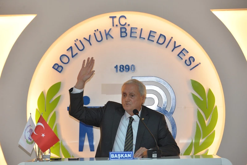 BOZÜYÜK BELEDİYE MECLİSİ’NİN KASIM AYI TOPLANTISI 1. BİRLEŞİMİ YAPILDI