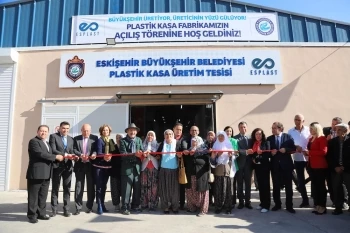 PLASTİK KASA ÜRETİM TESİSİ TÖRENLE HİZMETE AÇILDI