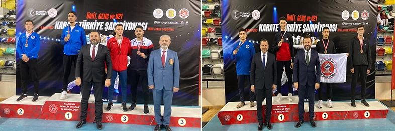 Karate Şampiyonasında Kağıtspor rüzgârı