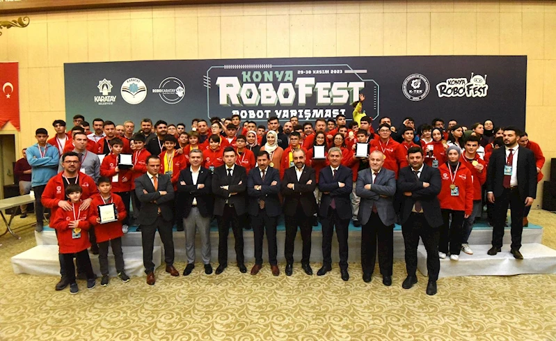 TEKNOFEST’İN İZİNDEKİ KONYA ROBOFEST TAMAMLANDI