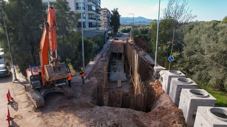 300 kilometre yağmursuyu hattı ile altyapıda rekor