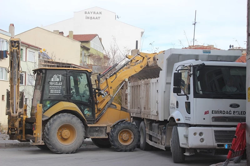 Cumhuriyet Mahallesi Yol Yapım Çalışmaları