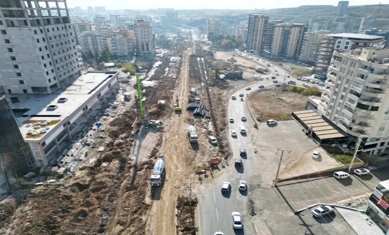 Balıkayağı Köprülü Kavşak Çalışması Titizlikle Yürütülüyor