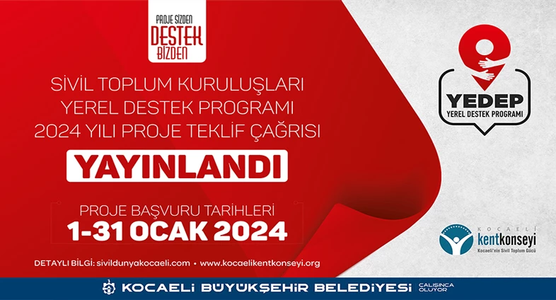 Yerel Destek Programı 2024 Yılı Proje Teklif Çağrısı Yayınlandı!