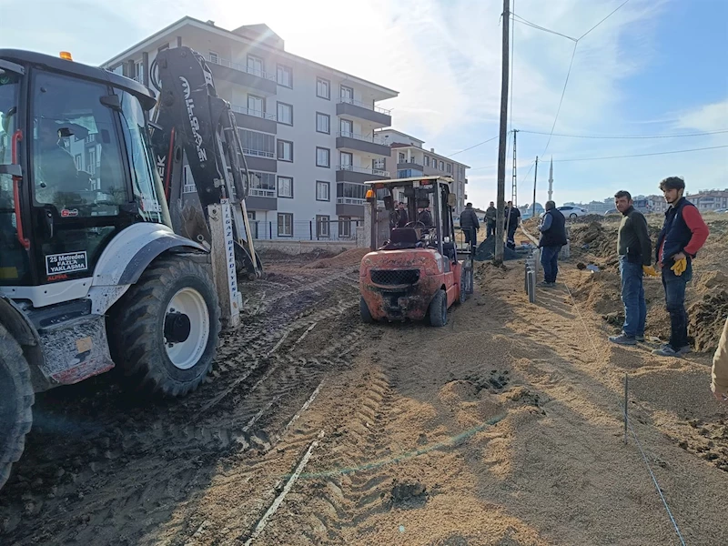 Kilitli Parke ve Bordür Taşı Döşeme Çalışmalarımız Devam Ediyor