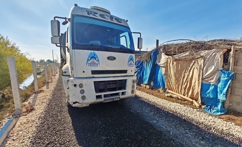 Eyyübiye Kırsalı Tozdan ve Çamurdan Kurtuluyor