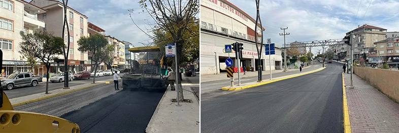 Büyükşehir’den Körfez’in caddelerine estetik dokunuş