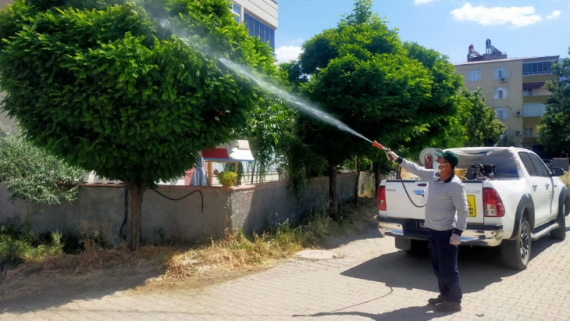 Büyükşehir’den Şehir Genelinde İlaçlama ve Dezenfeksiyon Seferberliği