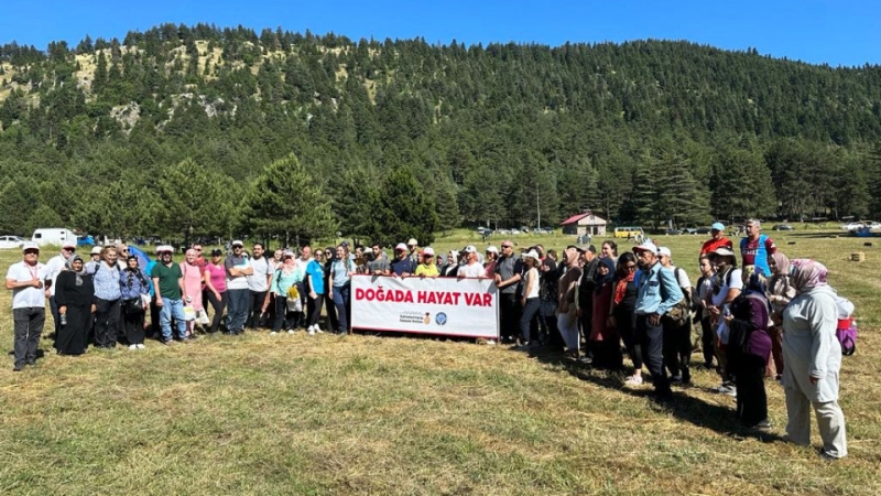 Doğaseverler Başkonuş Yaylası’nın Eşsiz Güzelliğine Hayran Kaldı