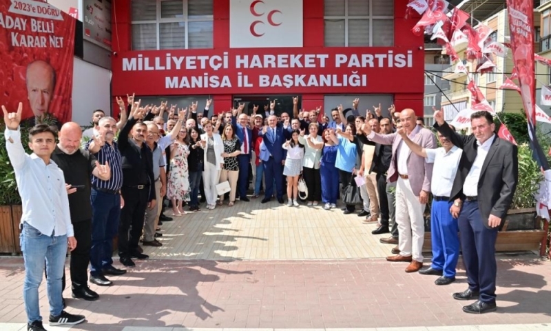 Başkan Ergün, MHP İl Teşkilatı ile Bayramlaştı