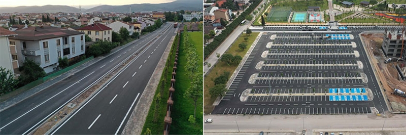 Derince Sağlıklı Yaşam Parkı’na  otopark ve 3 yeni yan yol