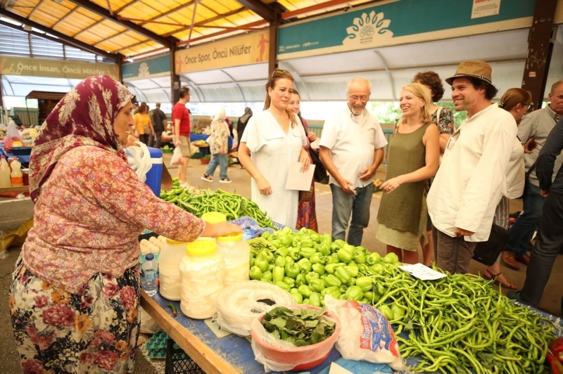 Nilüfer’deki tarım uygulamaları hayranlık uyandırdı