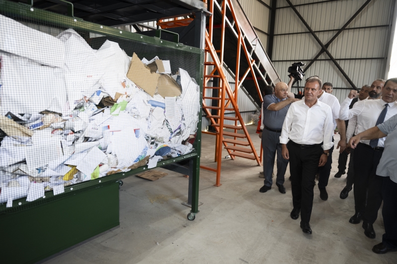 Başkan Seçer, Yenişehir Belediyesi’nin ‘Ambalaj Atığı Toplama Ve Ayrıştırma Tesisi Açılışı’ İle ‘Yenişehir Çevreci Halk Kart Lansmanı’na Katıldı