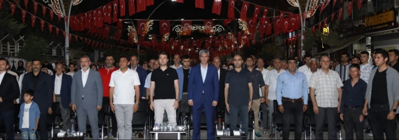 15 Temmuz Demokrasi ve Milli Birlik Günü Coşkuyla Kutlandı