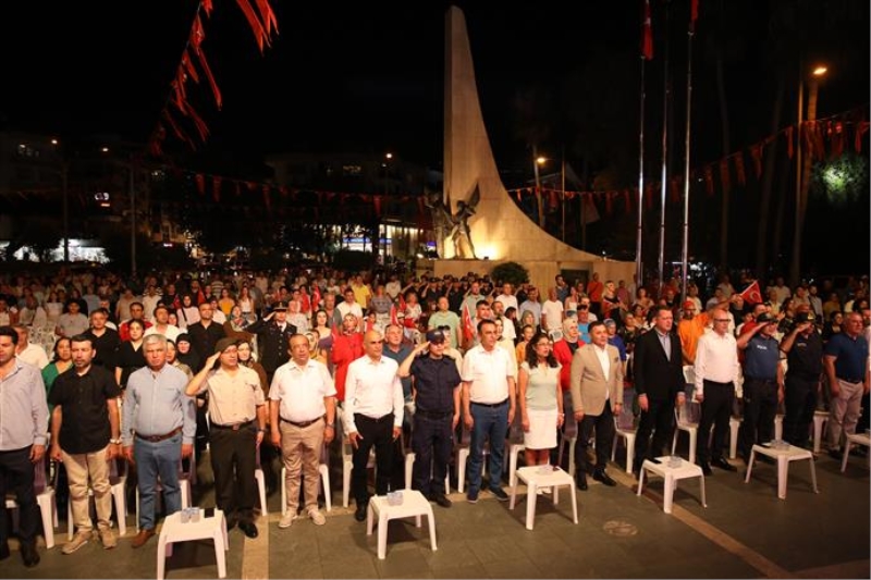 ALANYA’DA 15 TEMMUZ ŞEHİTLERİ DUALARLA ANILDI - BAŞKAN YÜCEL; “ALLAH O KARA GÜNLERİ BİZLERE BİR DAHA YAŞATMASIN”