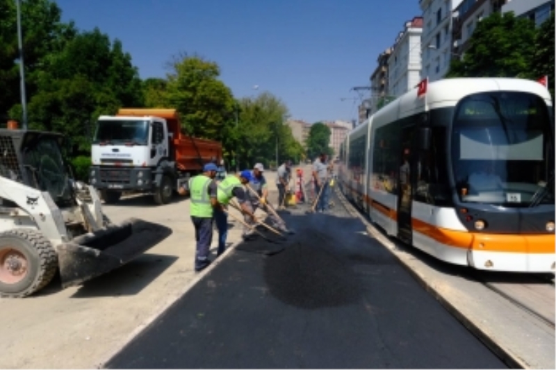 ALAADDİN PARKI ÇEVRESİNDE YOĞUN ÇALIŞMA