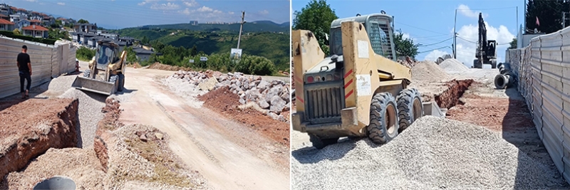 İzmit Kabaoğlu Fatih Caddesinde üstyapı