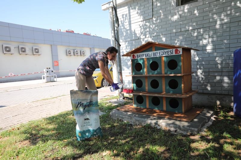 Bayraklı’da can dostlar için 